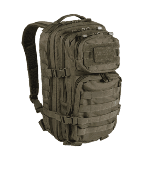 RYGGSÄCK – OD BACKPACK US ASSAULT SMALL - MIL-TEC